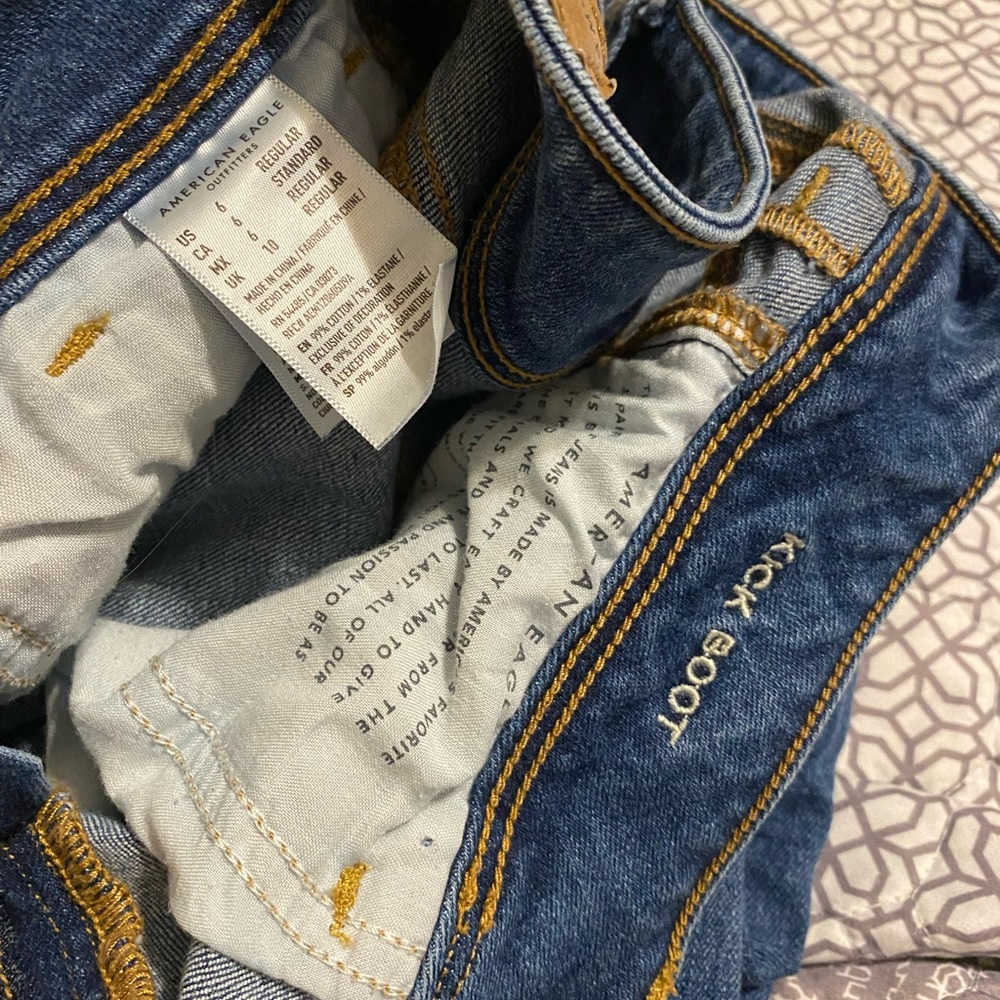 American eagle kick boot jeans